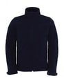 Heren Softshell Jas B&C Hoodie JM950 navy